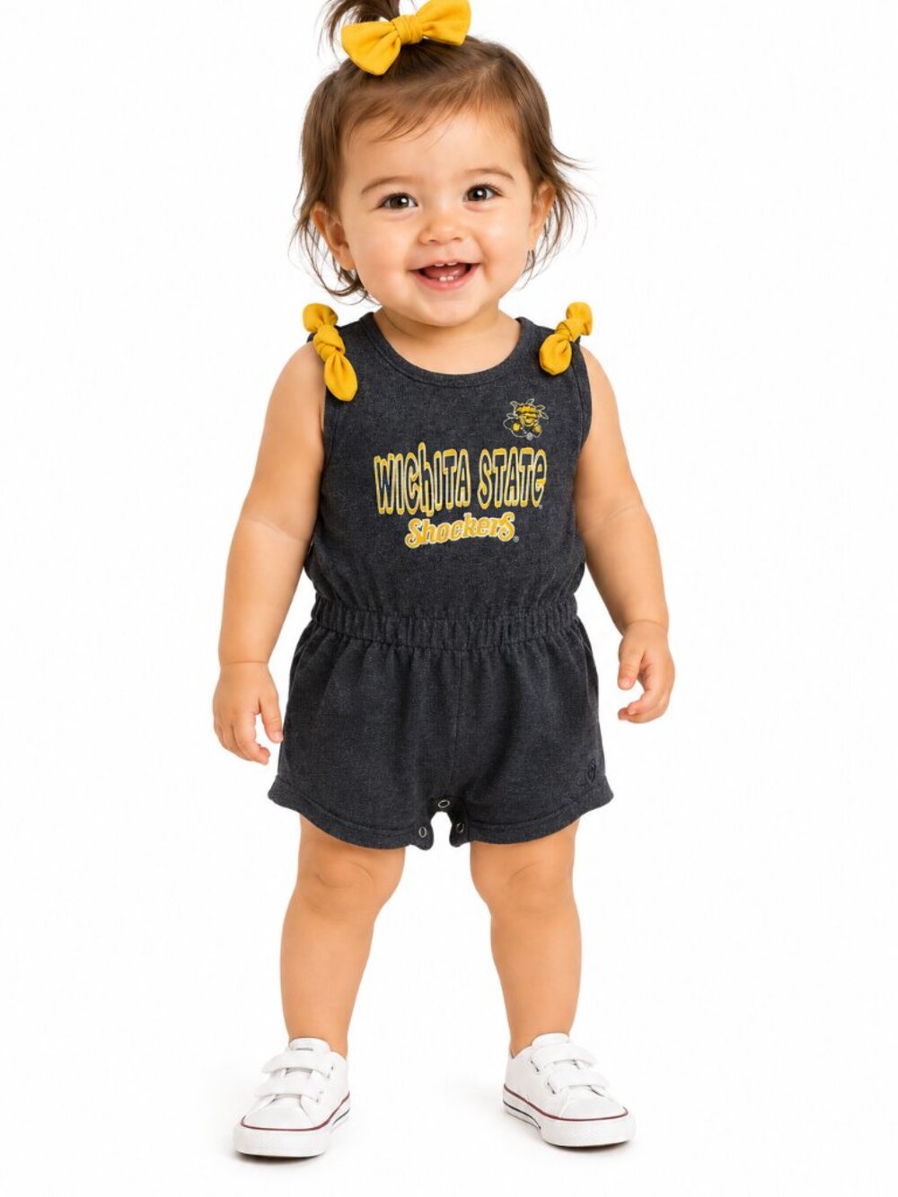 NWT Colosseum Wichita State Shockers Girls Romper 12-18M